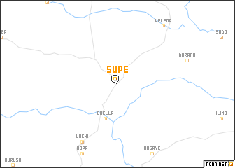 map of Supʼē