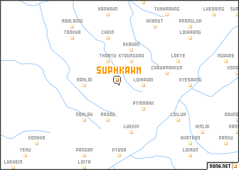 map of Suphkawm