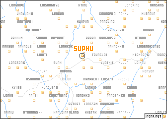 map of Suphu