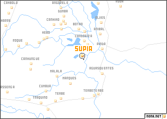 map of Supia