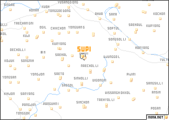 map of Sup\