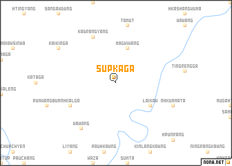 map of Supka Ga