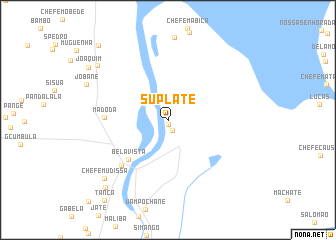 map of Suplate