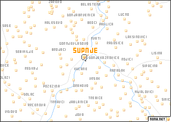 map of Supnje