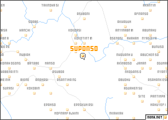 map of Suponso