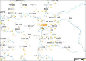 map of Supo