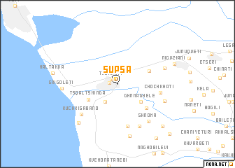 map of Supʼsa