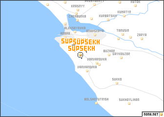 map of Supsekh