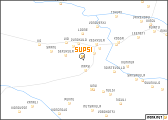 map of Supsi