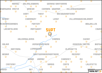 map of Supt