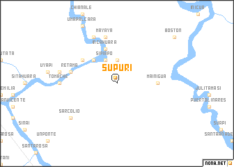 map of Supuri