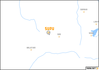 map of Supu