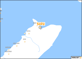 map of Supu