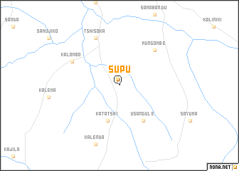 map of Supu