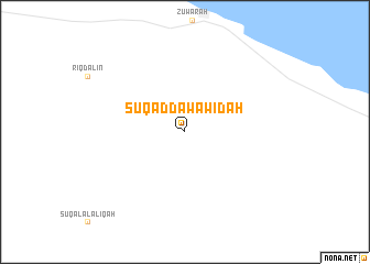 map of Sūq ad Dawāwidah