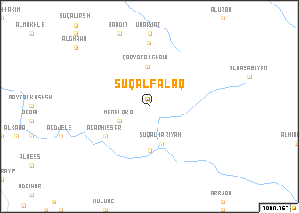 map of Sūq al Falaq
