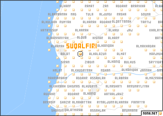 map of Sūq al Firī