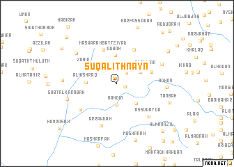 map of Sūq al Ithnayn