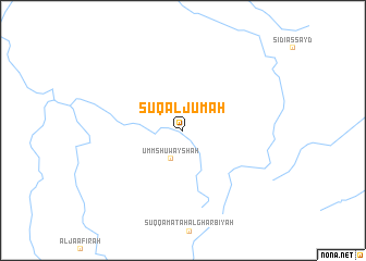 map of Sūq al Jum‘ah