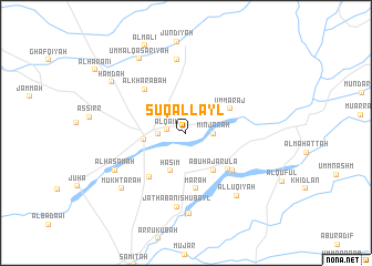 map of Sūq al Layl