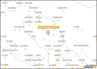 map of Sūq an Naqīb