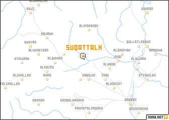 map of Sūq aţ Ţalḩ