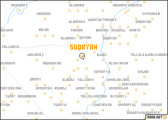 map of Şuqay‘ah