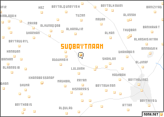 map of Sūq Bayt Na‘am