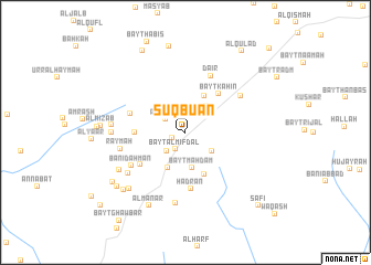 map of Sūq Bū‘ān