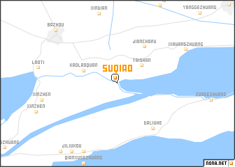 map of Suqiao