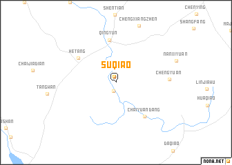 map of Suqiao