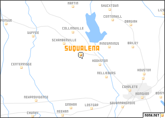 map of Suqualena