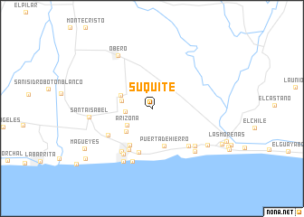 map of Suquite