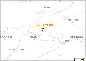 map of Suradeyevo