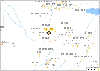 map of Sūrag