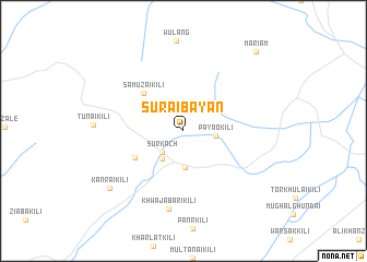 map of Surai Bayān