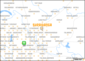 map of Suraidānga