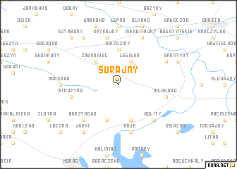 map of Surajny