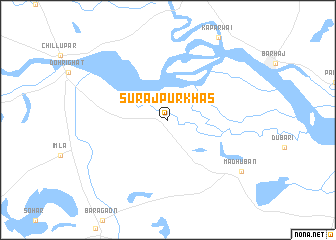 map of Surajpur Khas