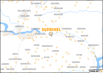 map of Sūra Khel