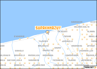 map of Sūrākh Māzūy