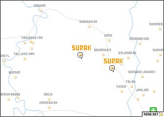 map of Sūrak