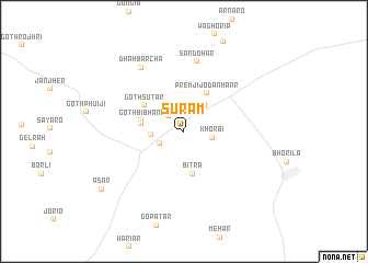 map of Surām