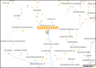 map of Sūrān-e Pā\