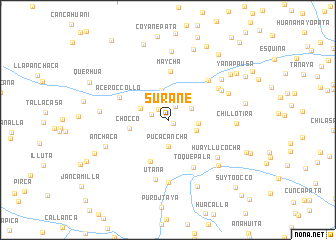 map of Surane