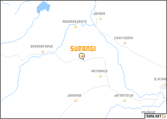 map of Surangi