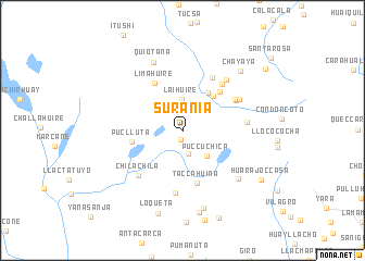 map of Surania