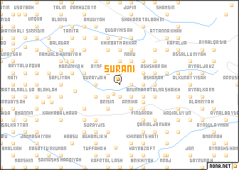 map of Şūrānī