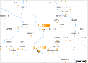 map of Surano