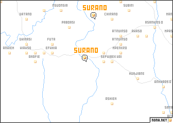 map of Surano